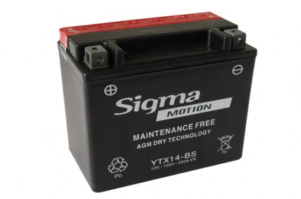 YTX14-BS SIGMA MOTION
